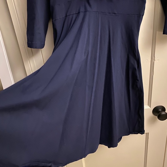 Comila Navy Dress - Picture 7 of 10